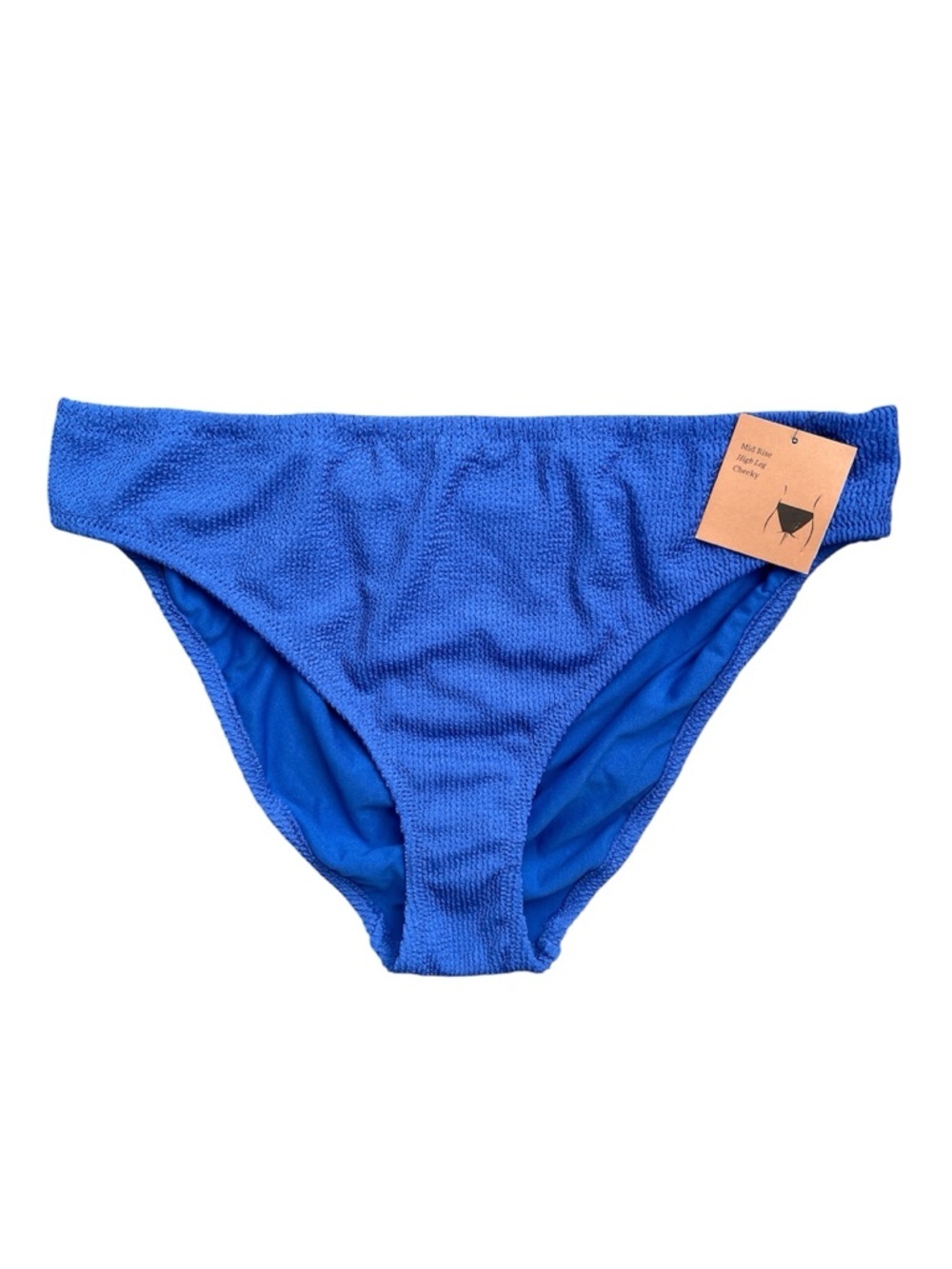 Shade & Shore Textured Bikini Bottom Size 1X (17/18) NWT